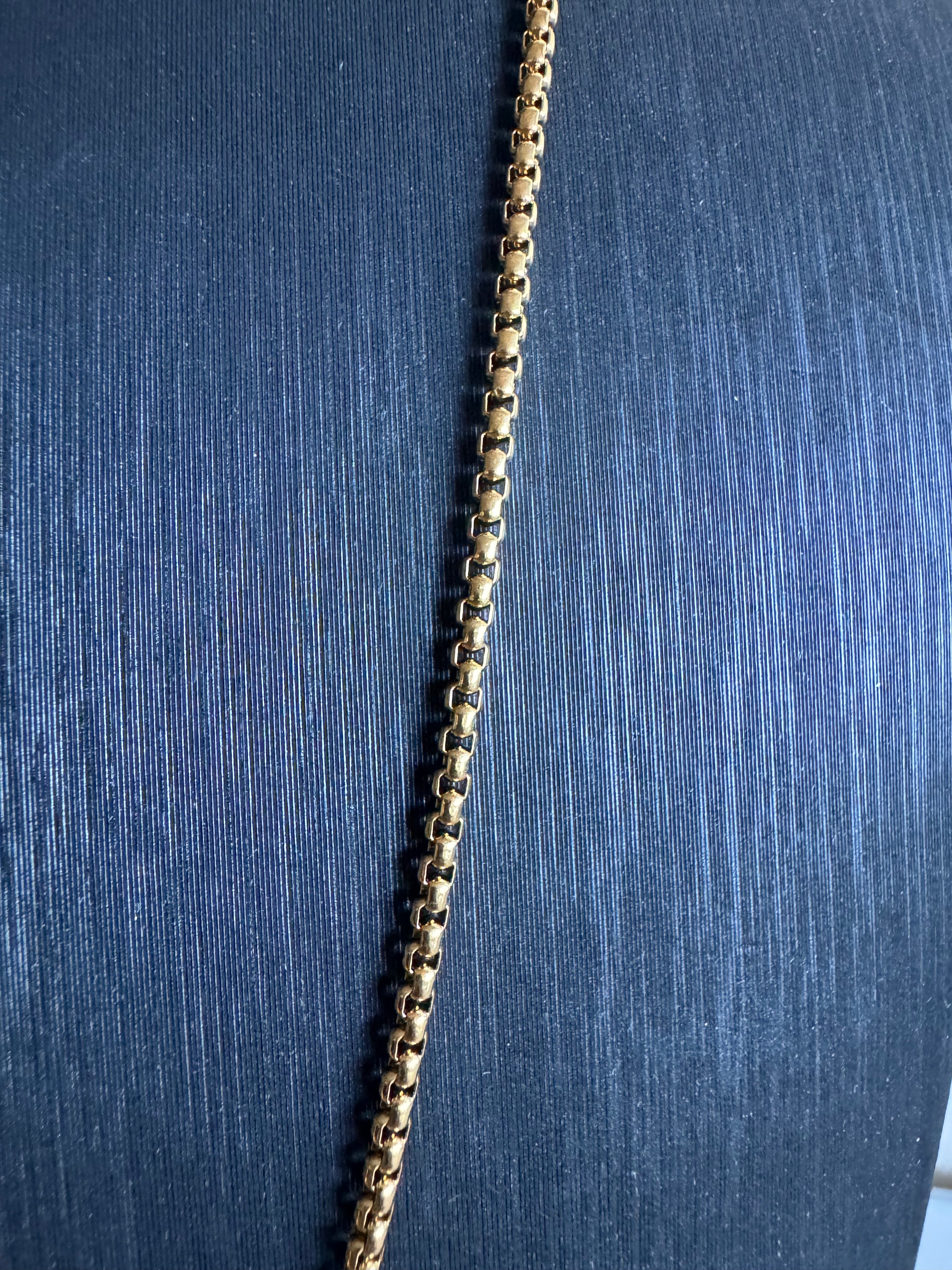 Natural freshwater baroque pearl necklace with stainless gold chain(Tarnish free & water proof)