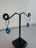 Sterling silver Swarovski elements crystal earrings