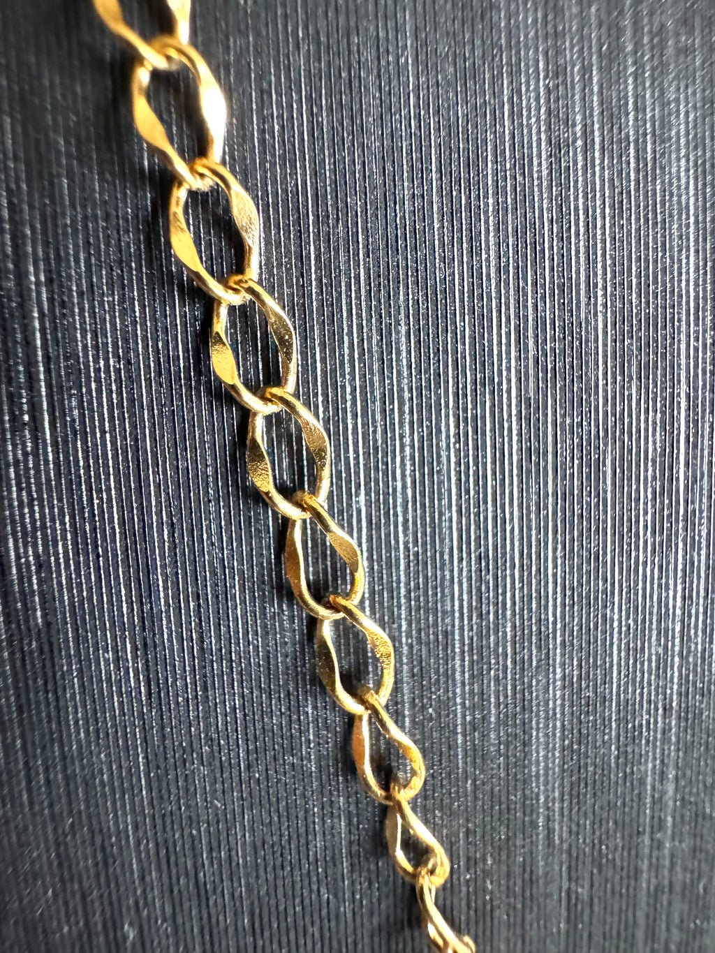 Freshwater baroque pearl necklace with stainless gold chain(Tarnish free & water proof)