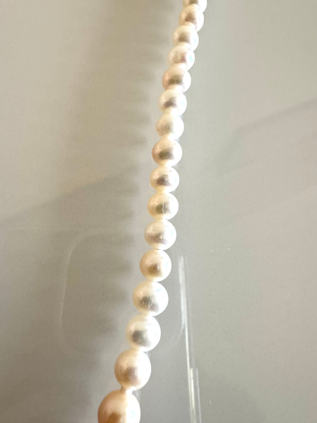 Natural Multiple Pink colours and White Freshwater Pearl Necklace, Surgical Stainless clasps, Handmade Australia
